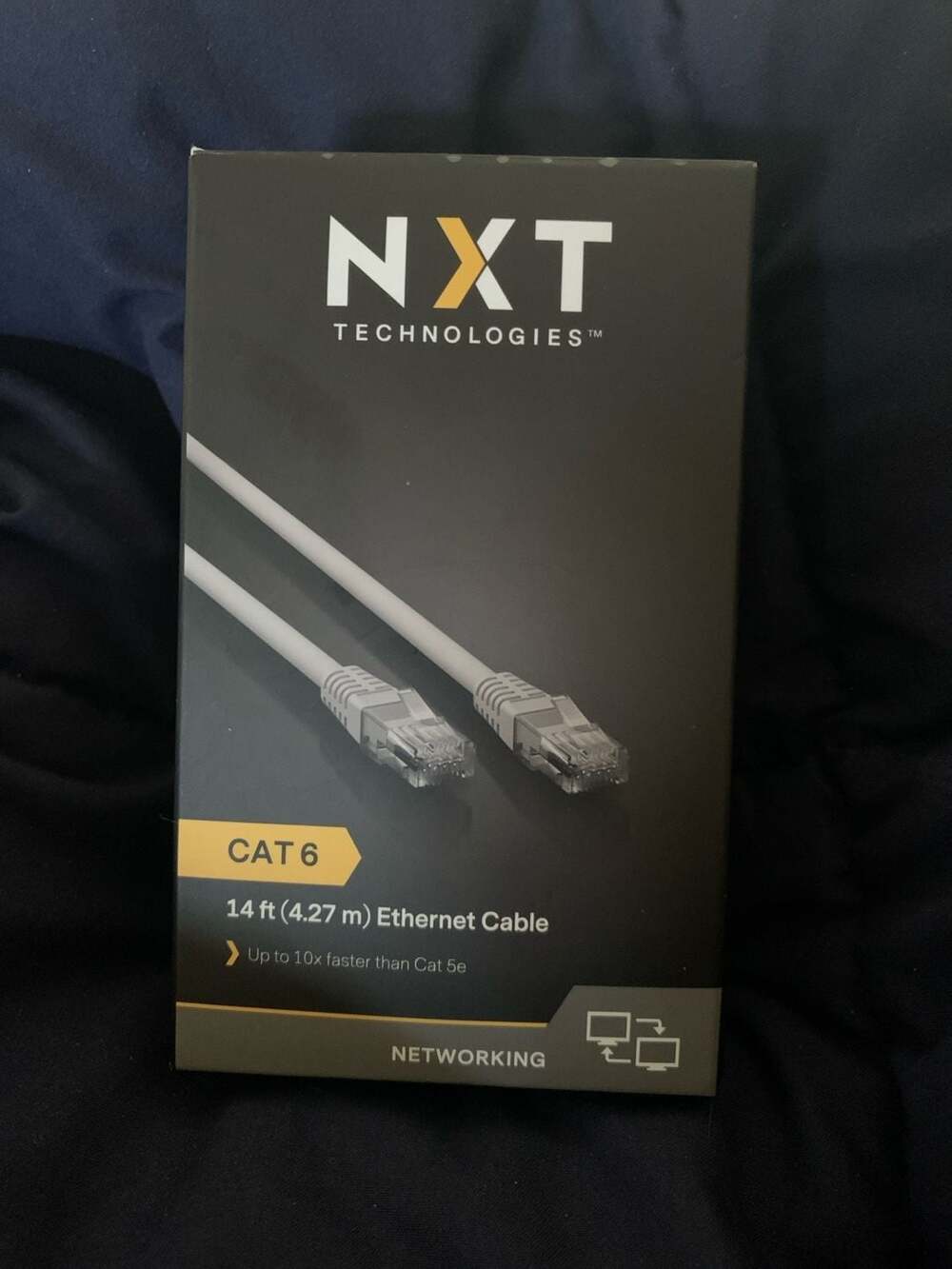 NXT Technologies 14 ft. CAT6 Ethernet Patch Cable White